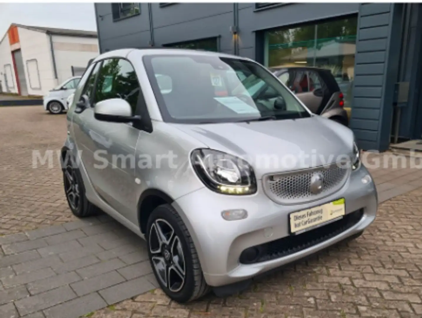 smart forTwo Cabrio 66 Passion Aut. Plateado - 2