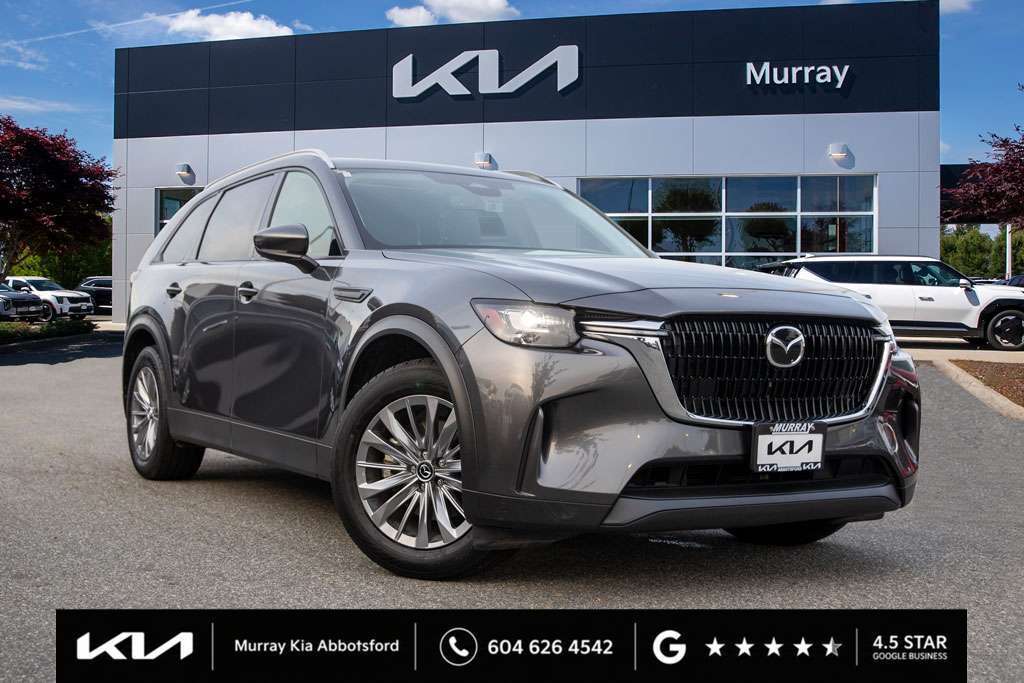 Gray (Machine Grey Metallic) 2024 Mazda CX-90 SUV / Crossover  