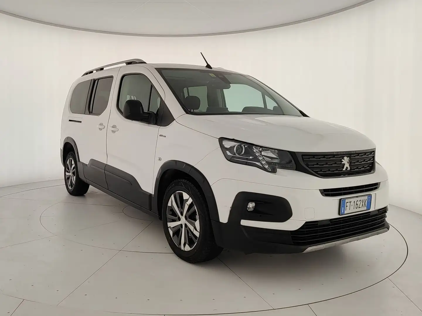 Peugeot Rifter 1.5 bluehdi GT Line Long 7 POSTI!! Wit - 1