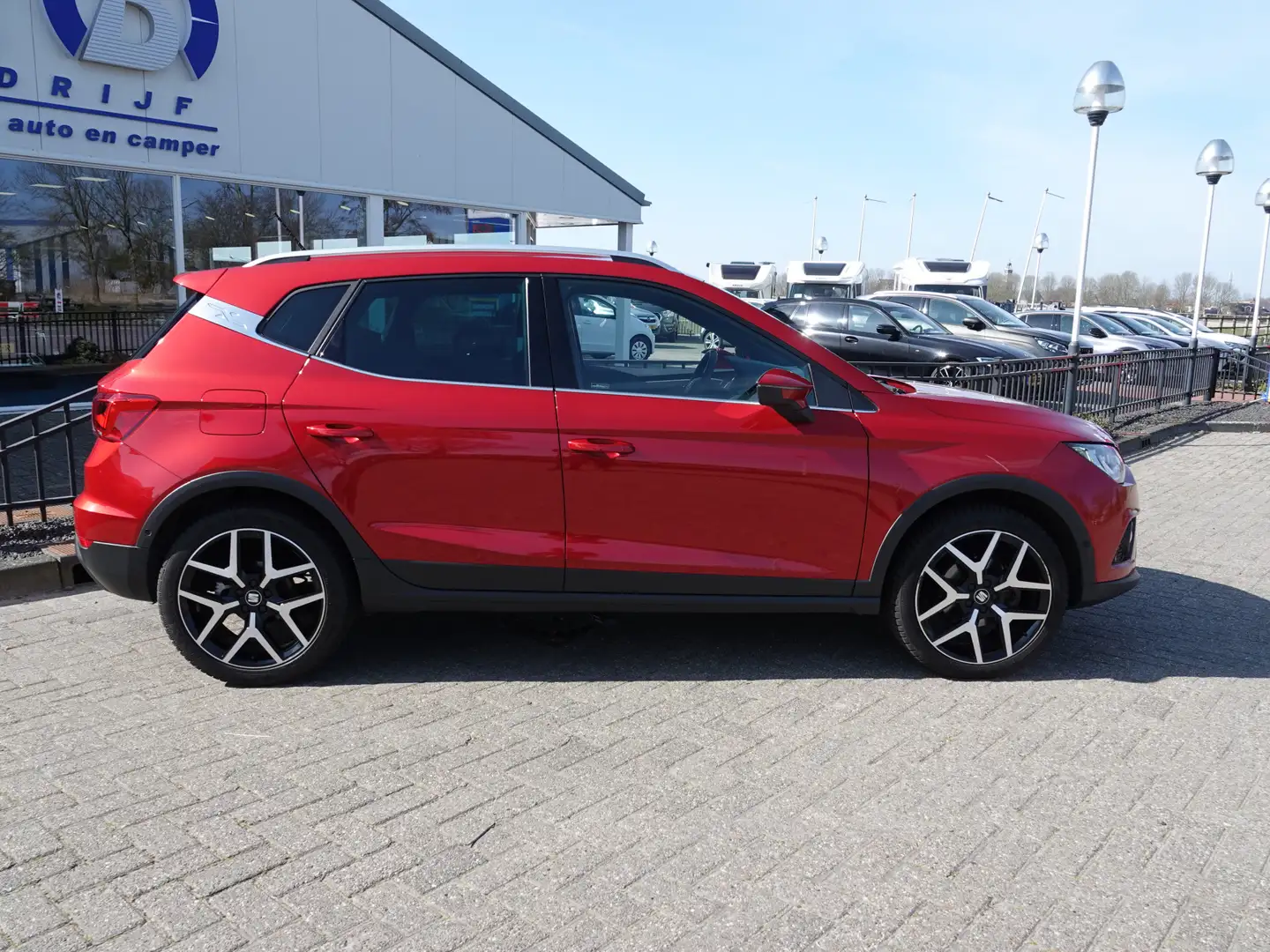 SEAT Arona 1.0 TSI 115PK FR Business Intense AUTOM. | ADAPT. Rosso - 2