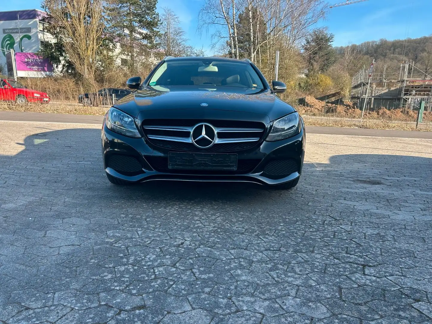 Mercedes-Benz C 200 C200 T  NAVI + PDC + SCHECKHEFT + SPORTSITZE Чорний - 2