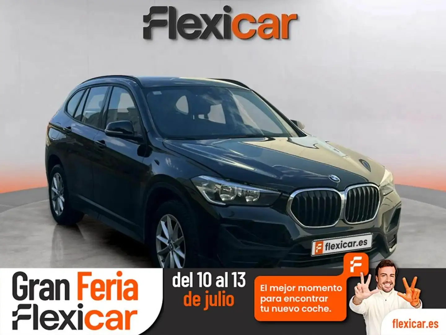 BMW X1 sDrive18d Negro - 1