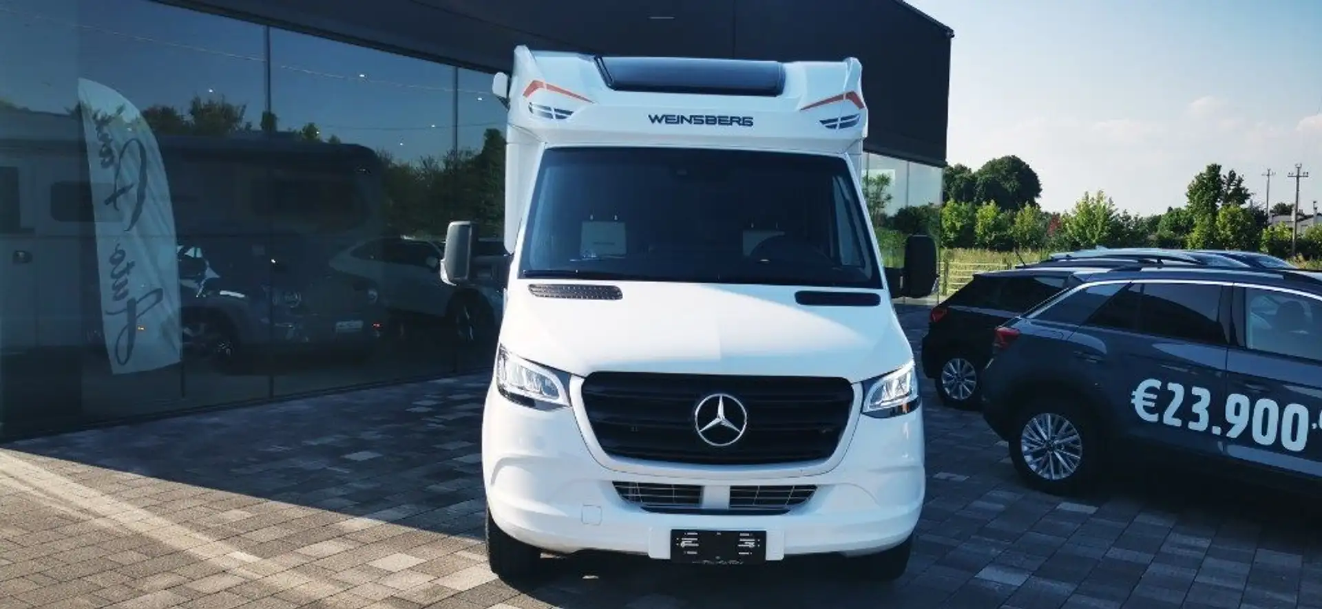 Weinsberg SEMINTEGRALE CARA COMPACT 640 MEG EDITION PEPPER Bianco - 1