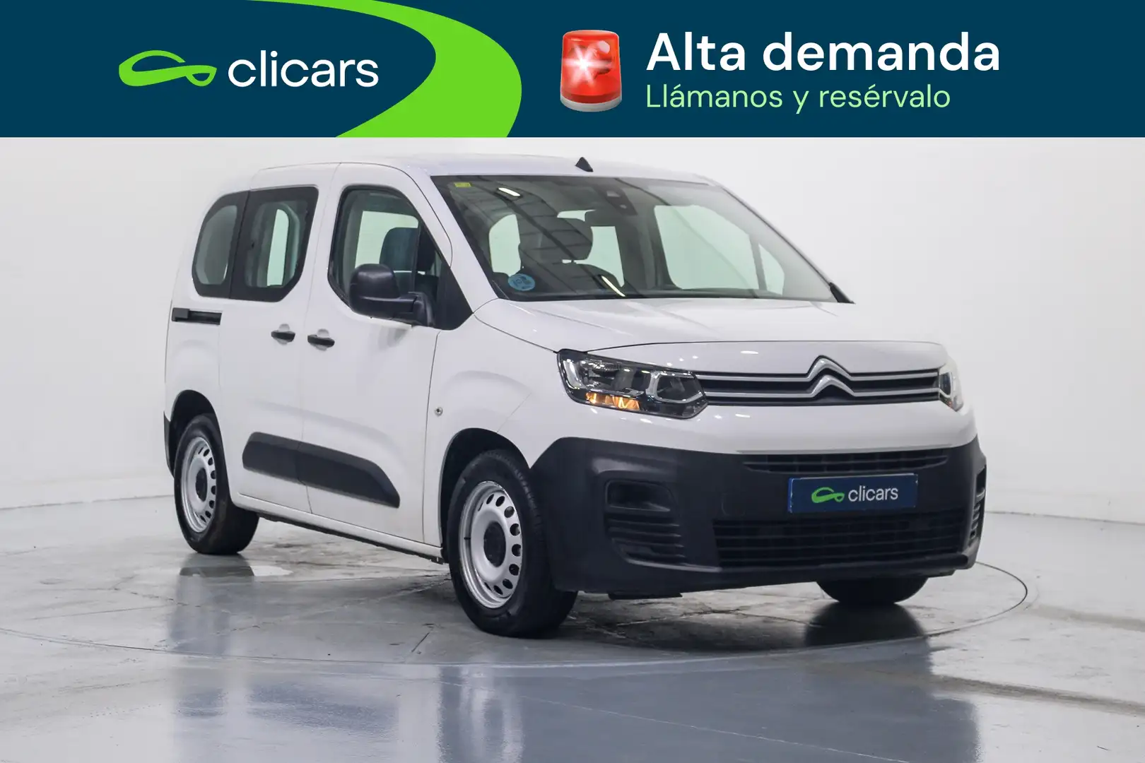 Citroen Berlingo BlueHDi S&S Talla M Live 100 Blanco - 2