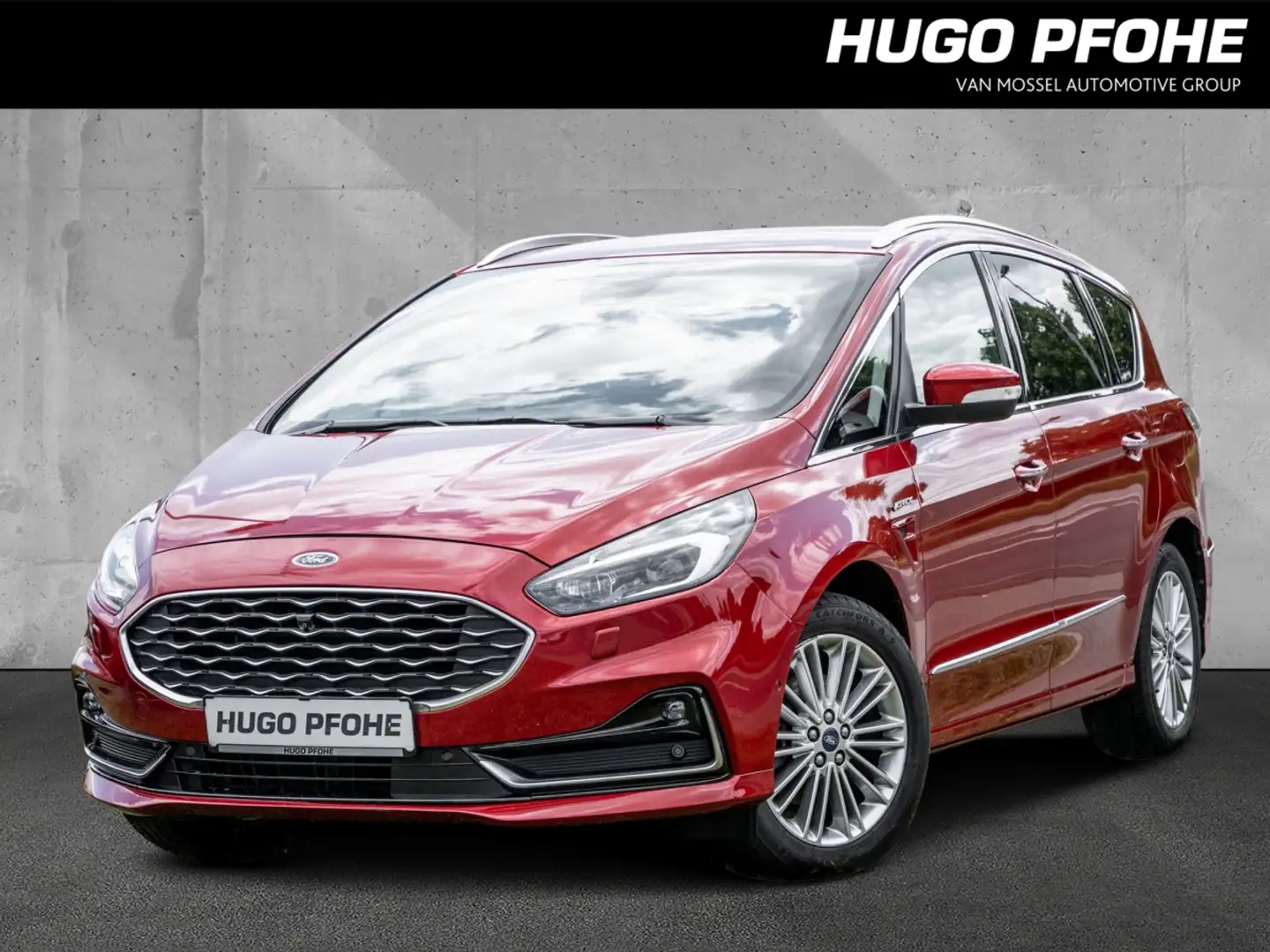 Ford S-Max Vignale FHEV. GJR. Navi. AHK. ACC Rouge - 1