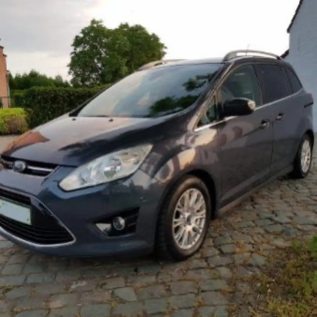 Ford Grand C-Max 1.6 TDCi Start-Stop-System SYNC Edition Bleu - 2