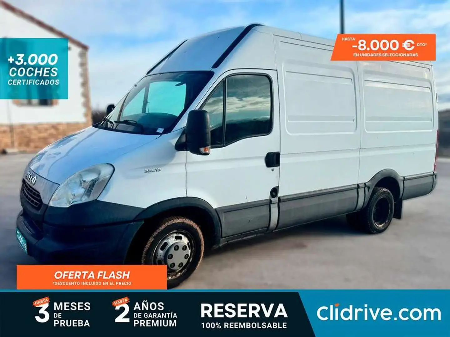 Iveco Daily 35C 13 3450 Blanc - 1