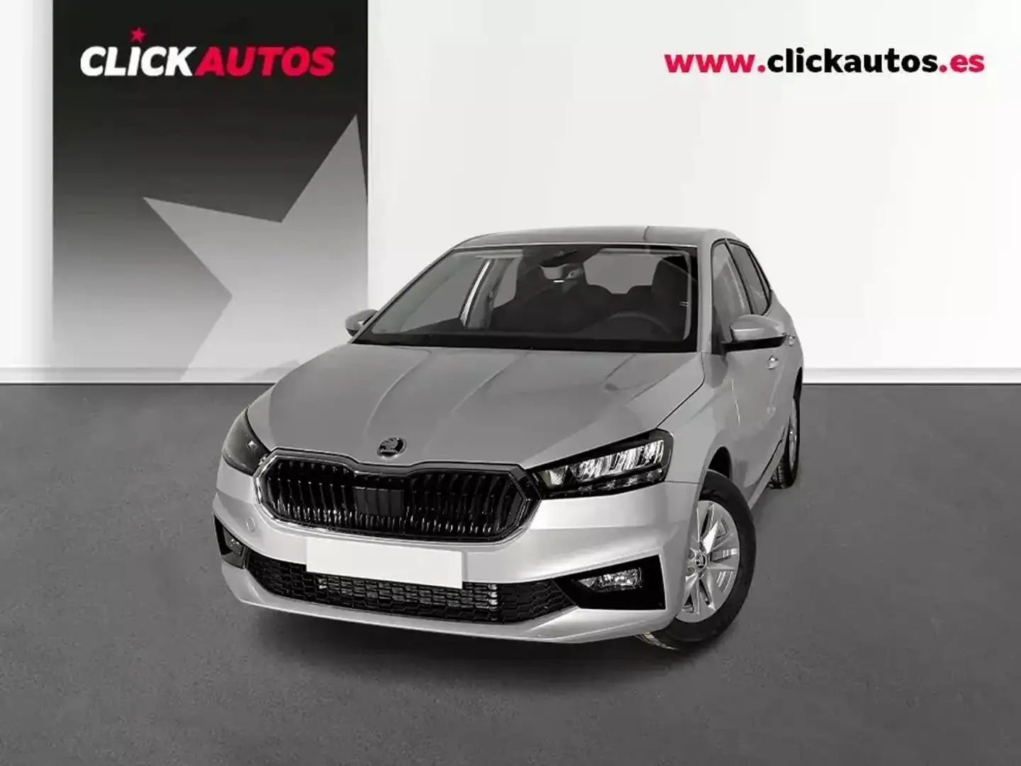Skoda Fabia 1.0 TSI Selection DSG 85kW Plateado - 1