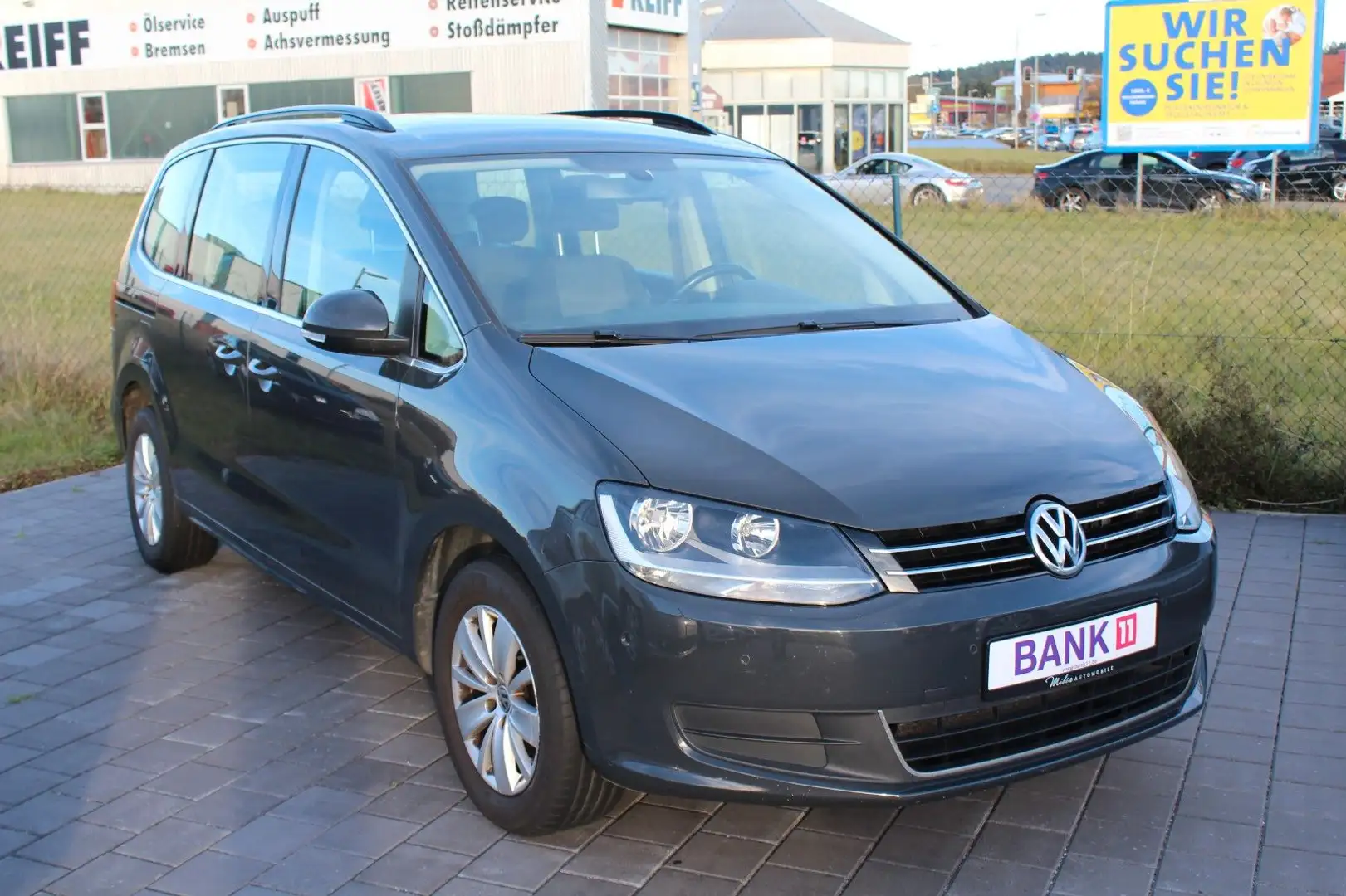 Volkswagen Sharan Comfortline 1,4 TSI BMT / Standheizung Grau - 2