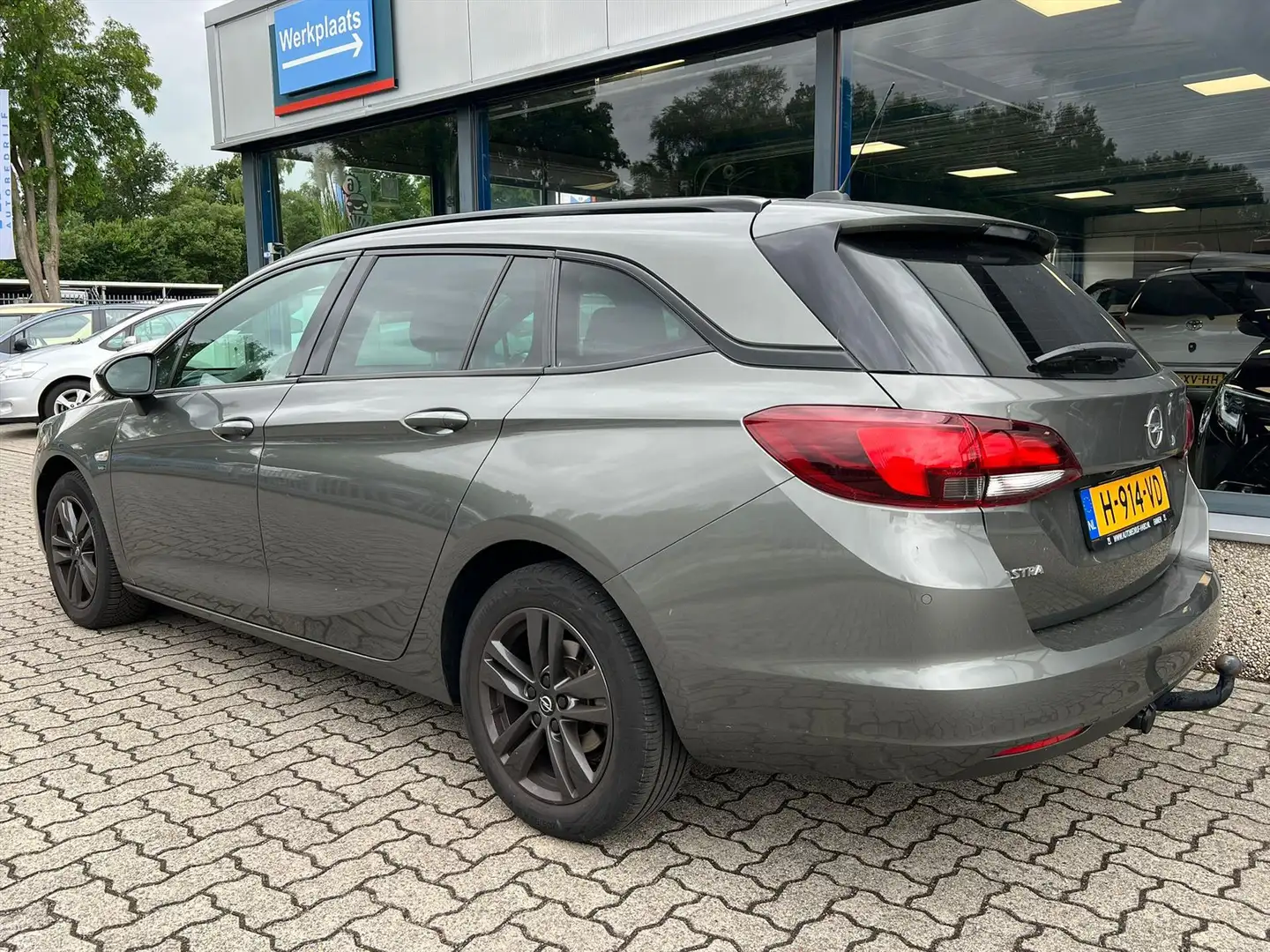 Opel Astra Sports Tourer 1.2 TURBO EDITION 2020 130PK ECC/CRU Grau - 2