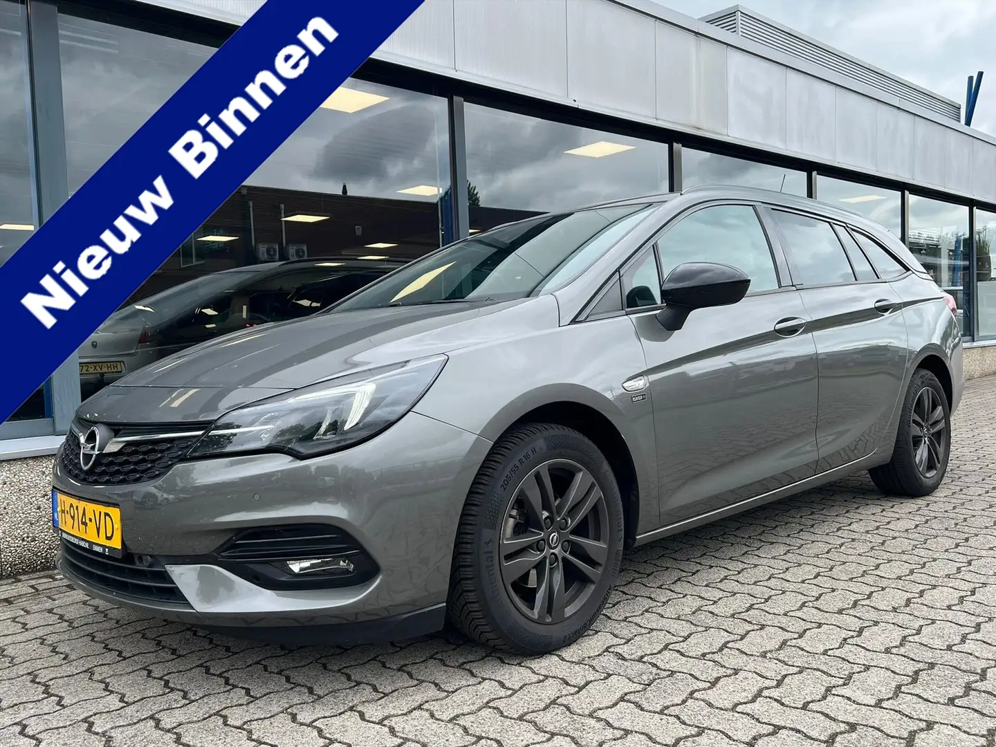 Opel Astra Sports Tourer 1.2 TURBO EDITION 2020 130PK ECC/CRU Grau - 1