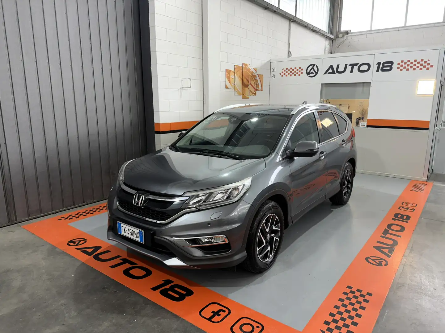Honda CR-V 1.6 i-DTEC Comfort 2WD + Ok NeoP + Tagliandi Ok! Сірий - 1