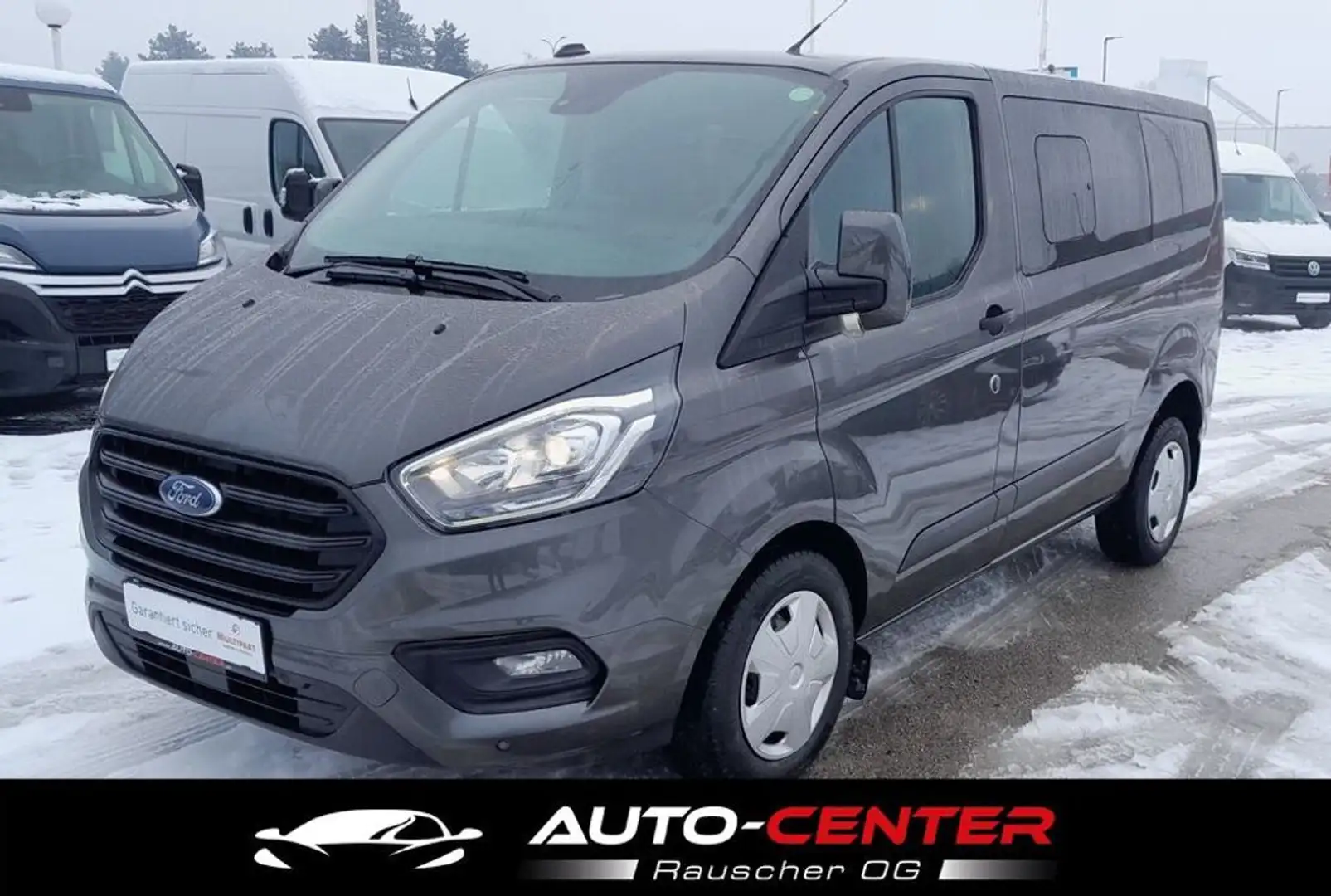 Ford Transit Custom Doka Titanium * 6-Sitzer* Grau - 1
