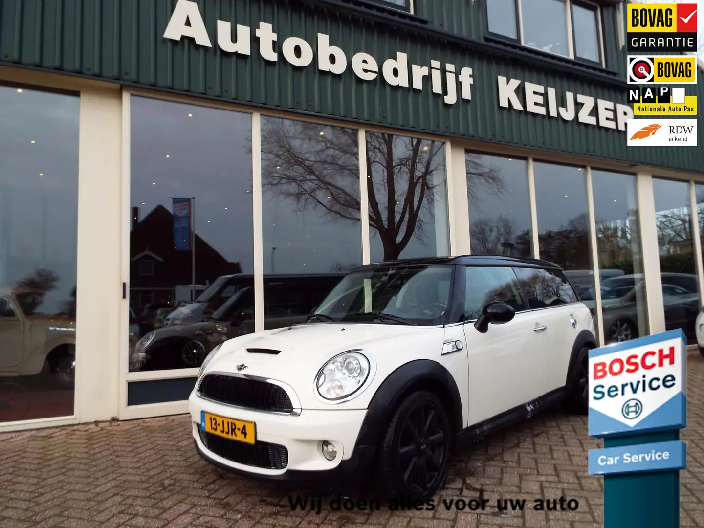 MINI Cooper S Clubman Mini 1.6 Chili NAVI-CLIMA-CRUISE-DAK-12 MAANDEN BO Blanc - 1