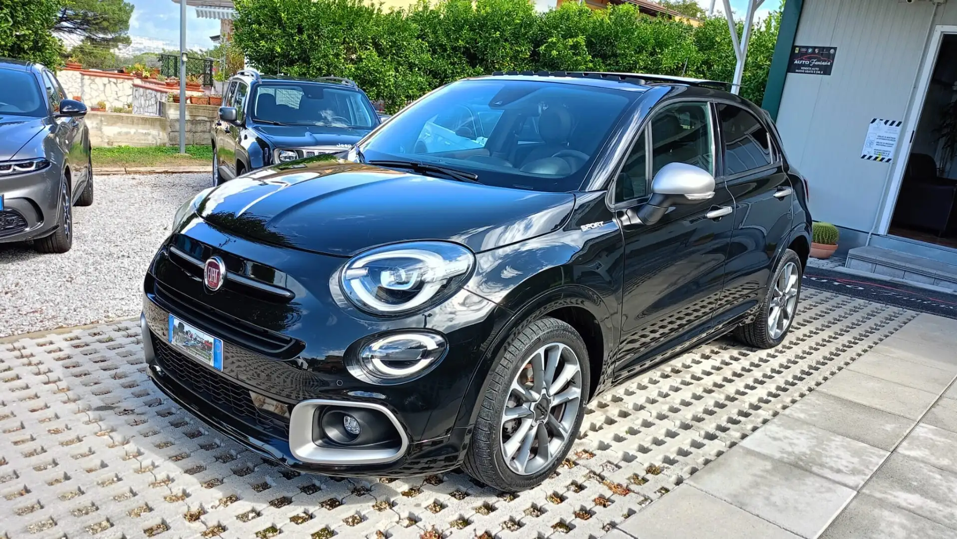 Fiat 500X 500X 1.3 MultiJet 95 CV Sport Zwart - 1