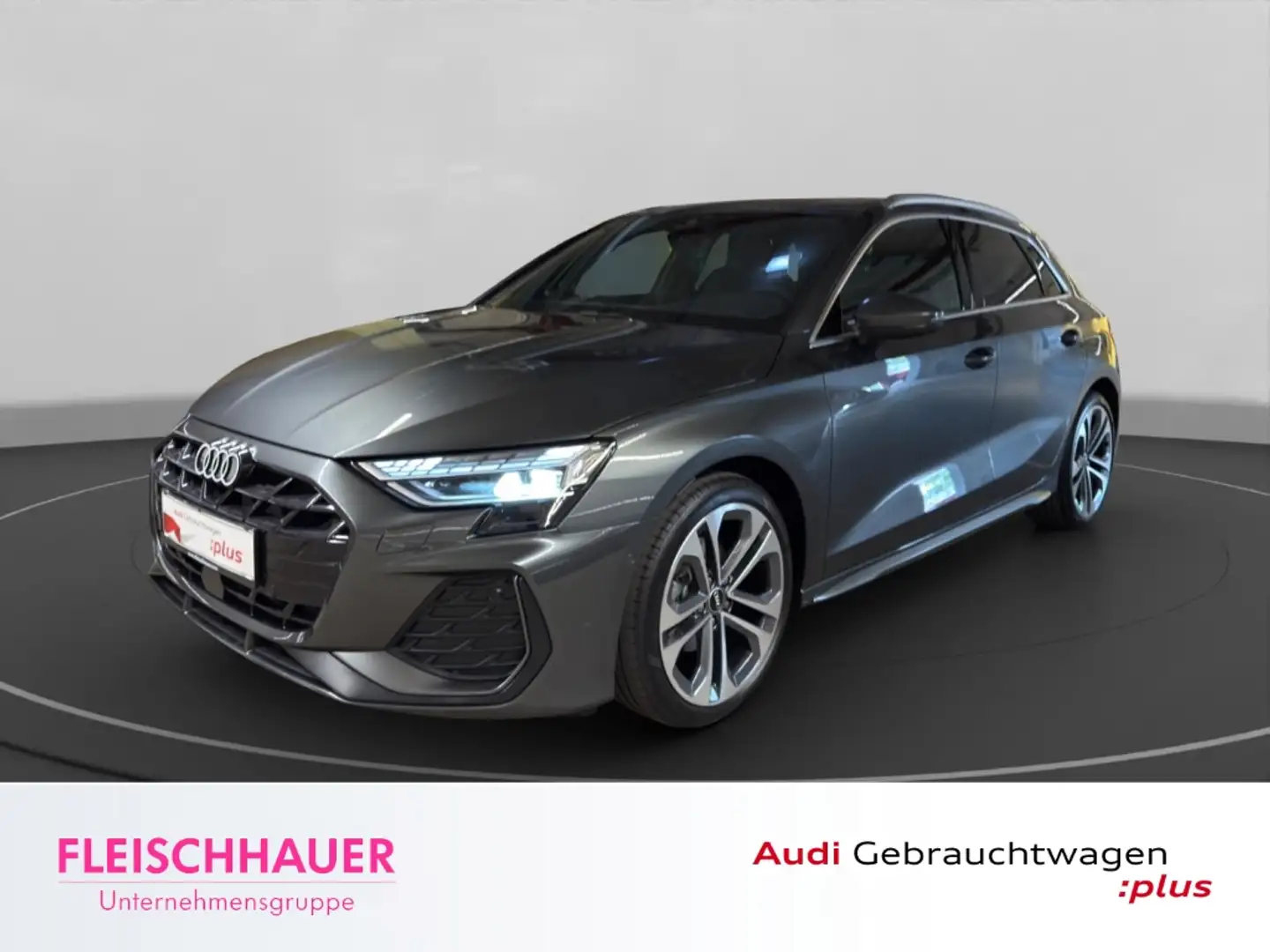 Audi A3 Sportback S line 30 TFSI MATRIX+AHK+ACC+NAVI+RFK+C Grau - 1