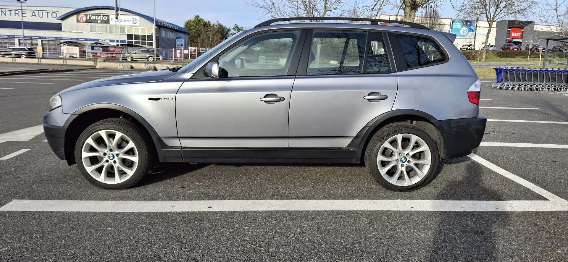 BMW X3 2.0d Argent - 2