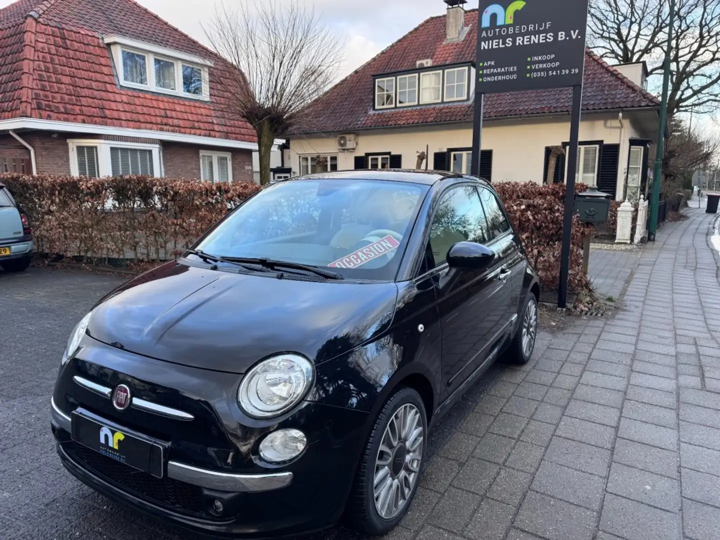 Fiat 500 1.2/Airco/4X all season/PDC/APK/Gr beurt/Garantie Schwarz - 2
