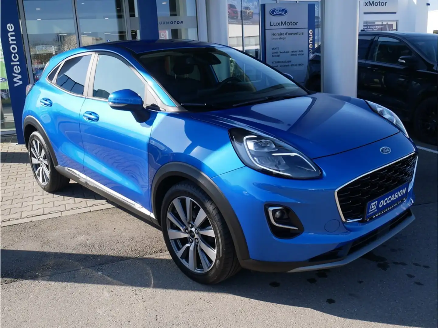 Ford Puma Titanium X 1.0i EcoBoost 125ch  A7 Bleu - 2