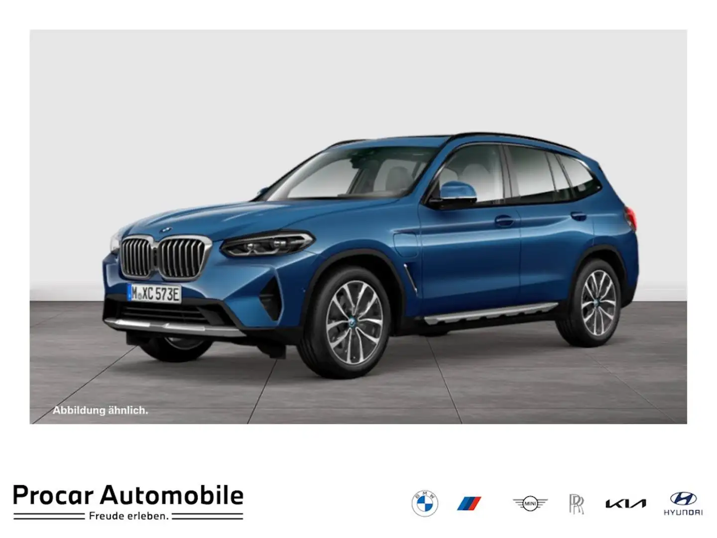 BMW X3 xDrive30e Head-Up HiFi DAB LED WLAN Shz PDC Blau - 1