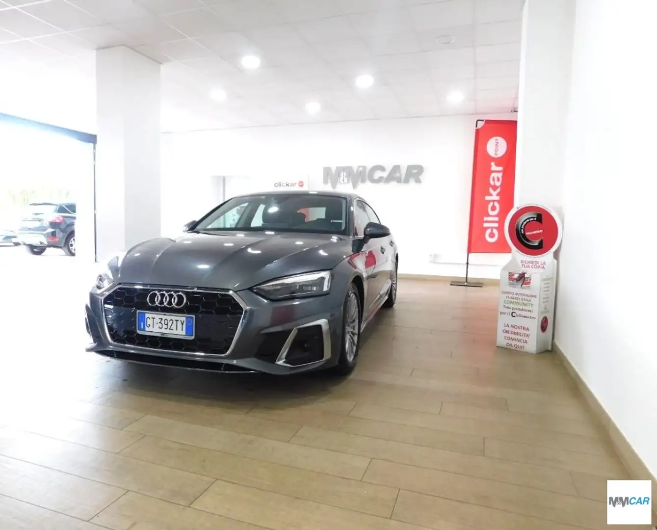 Audi A5 SPB 40 TDI S tronic S line edition Grigio - 2