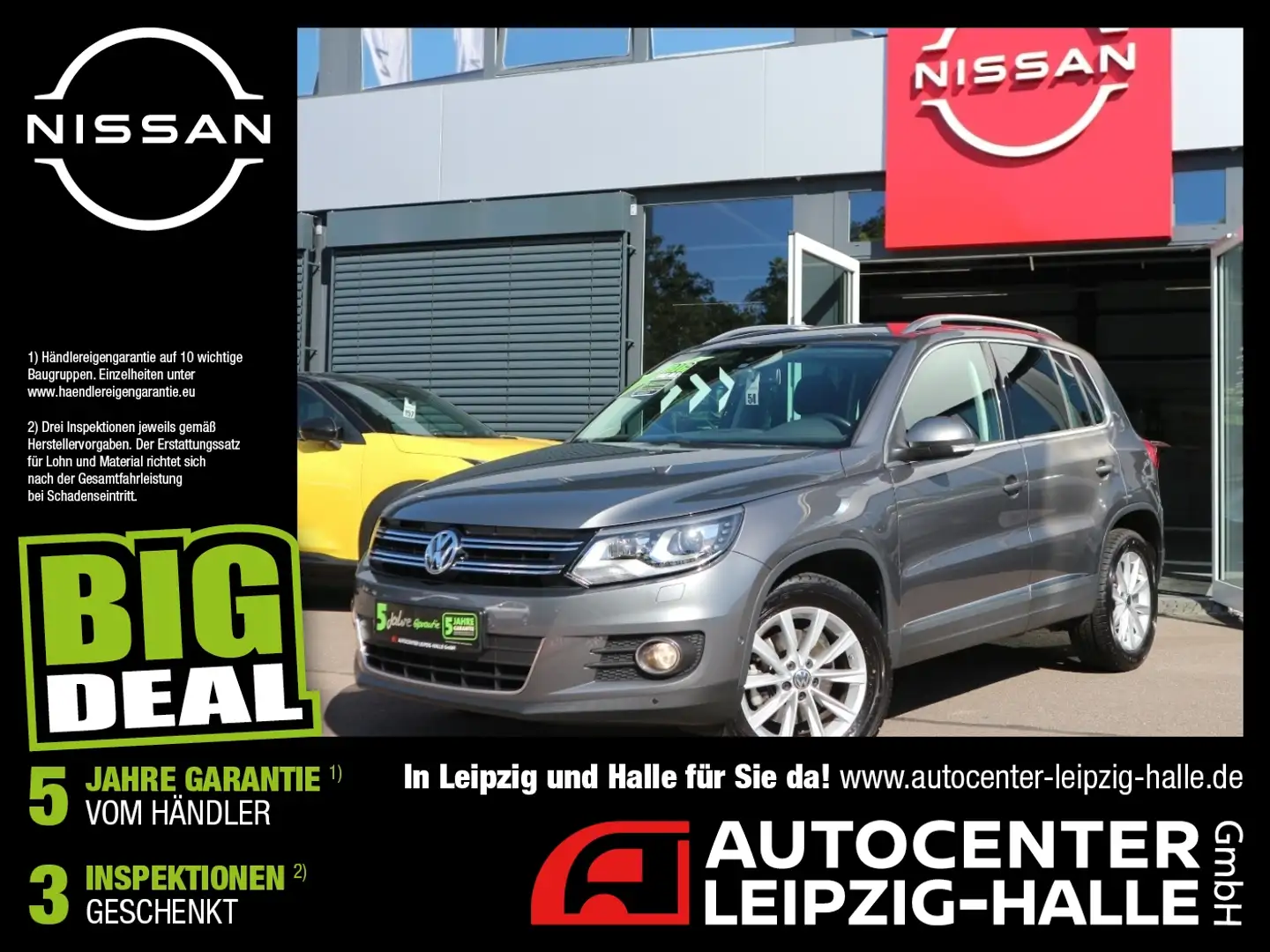 Volkswagen Tiguan 2.0 DSG 4Motion Style Xenon Navi AHK Kam. Gris - 1