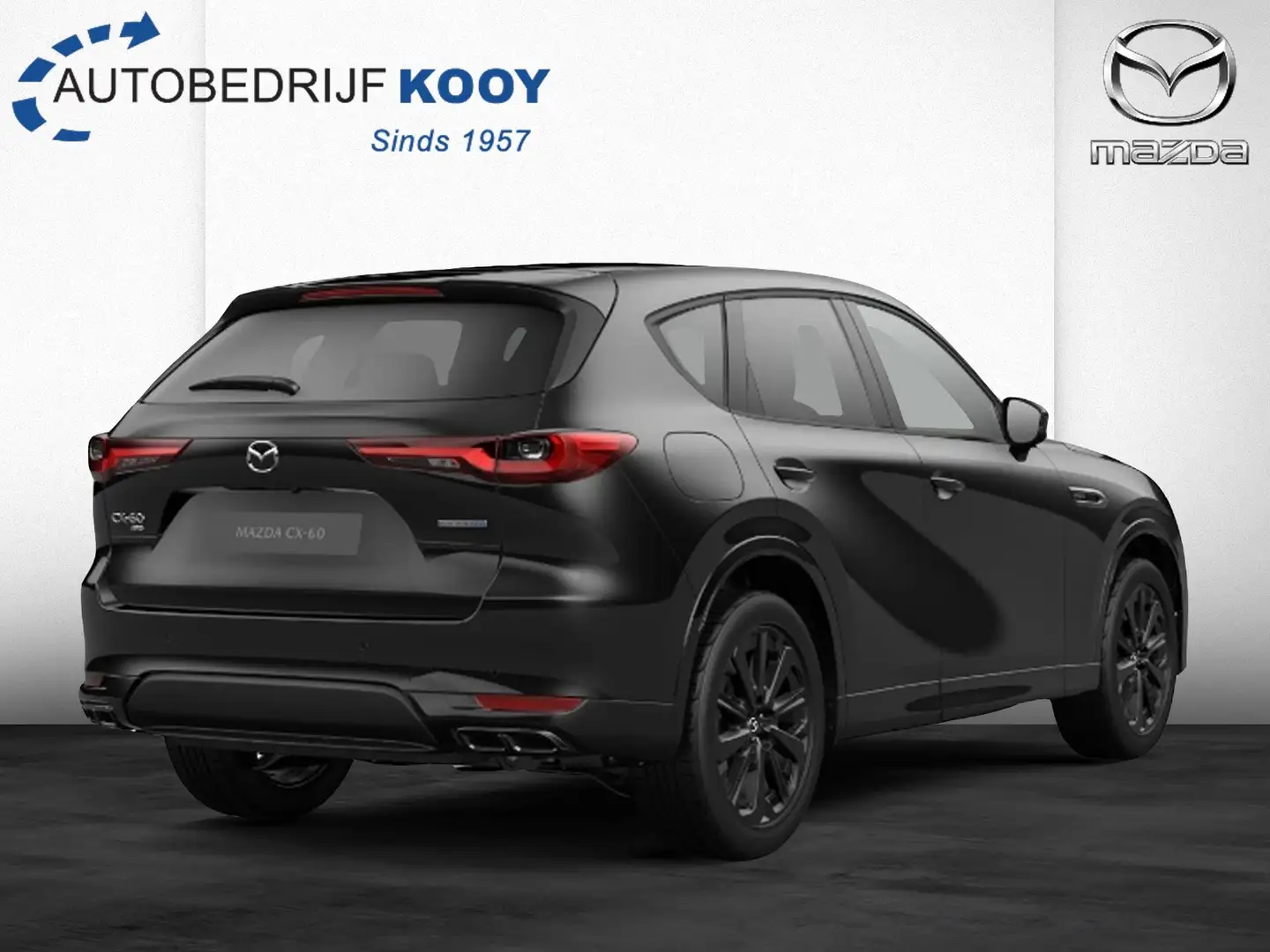 Mazda CX-60 2.5 e-SkyActiv PHEV 327pk Homura Business Edition Schwarz - 2