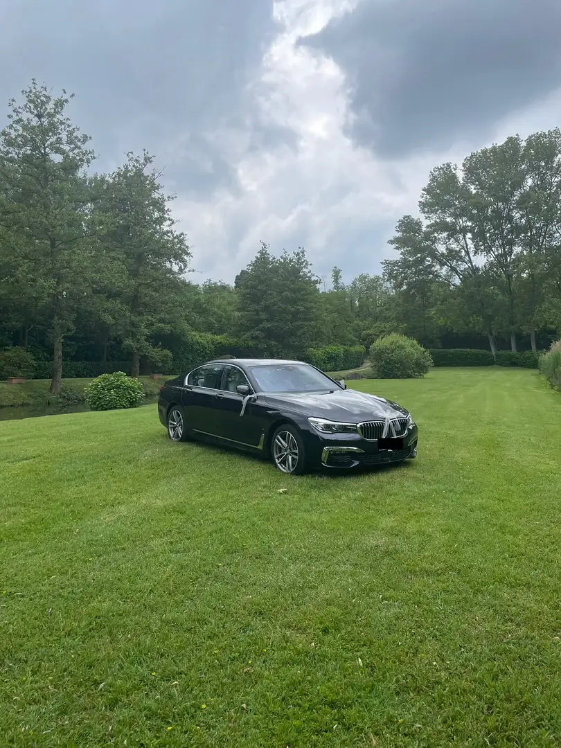BMW 740 Serie 7 G/11-12 2015 740e auto Blu/Azzurro - 1