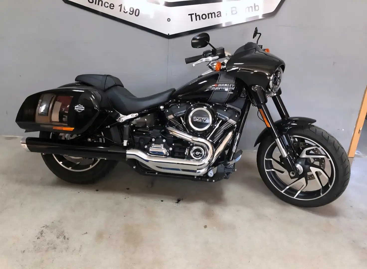Harley-Davidson Sport Glide Negru - 2