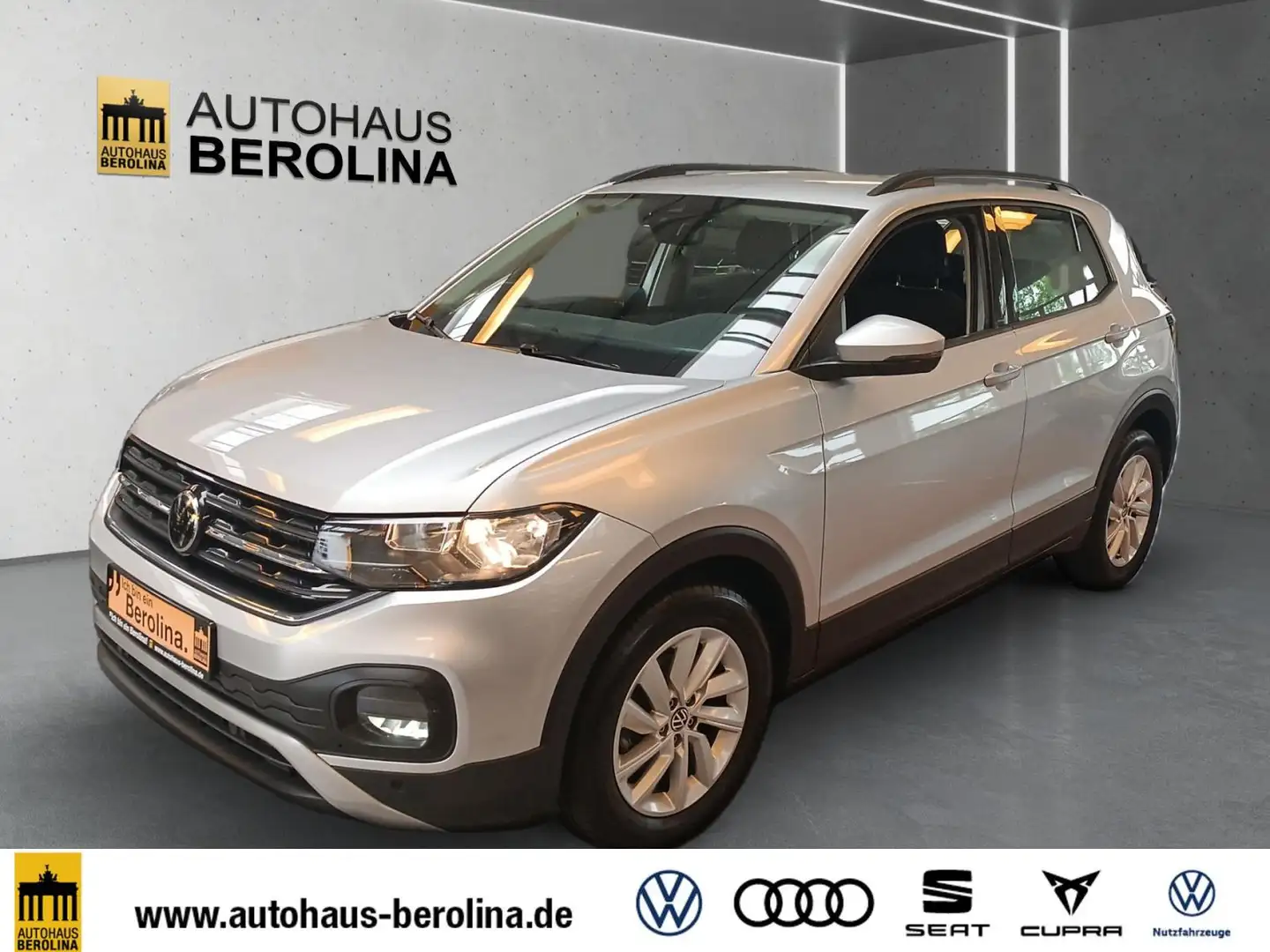 Volkswagen T-Cross 1.0 TSI Life *App-Connect*SHZ*PDC* Silber - 2