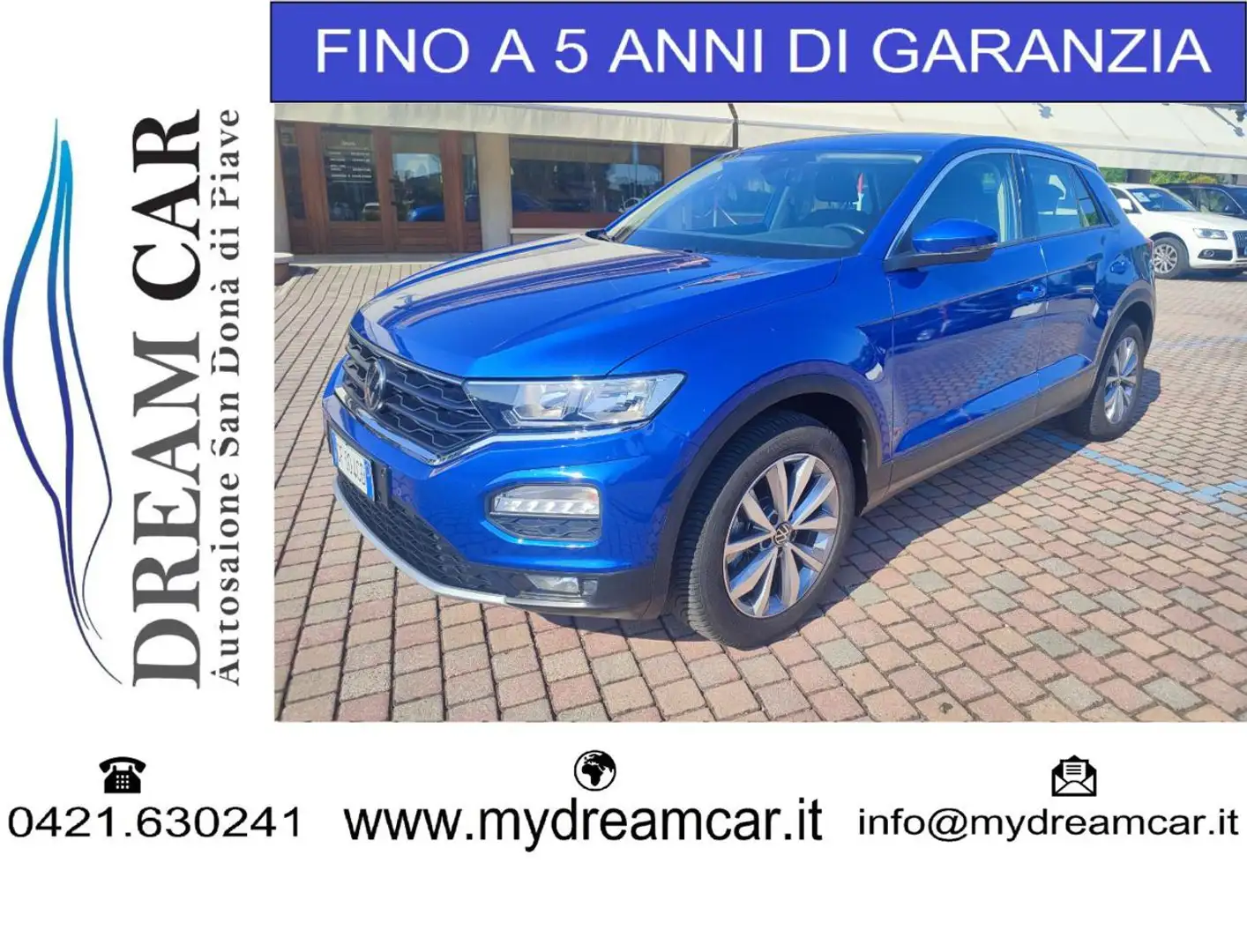 Volkswagen T-Roc 2.0 TDI SCR 150 CV DSG Business BlueMotion Technol Blu/Azzurro - 1