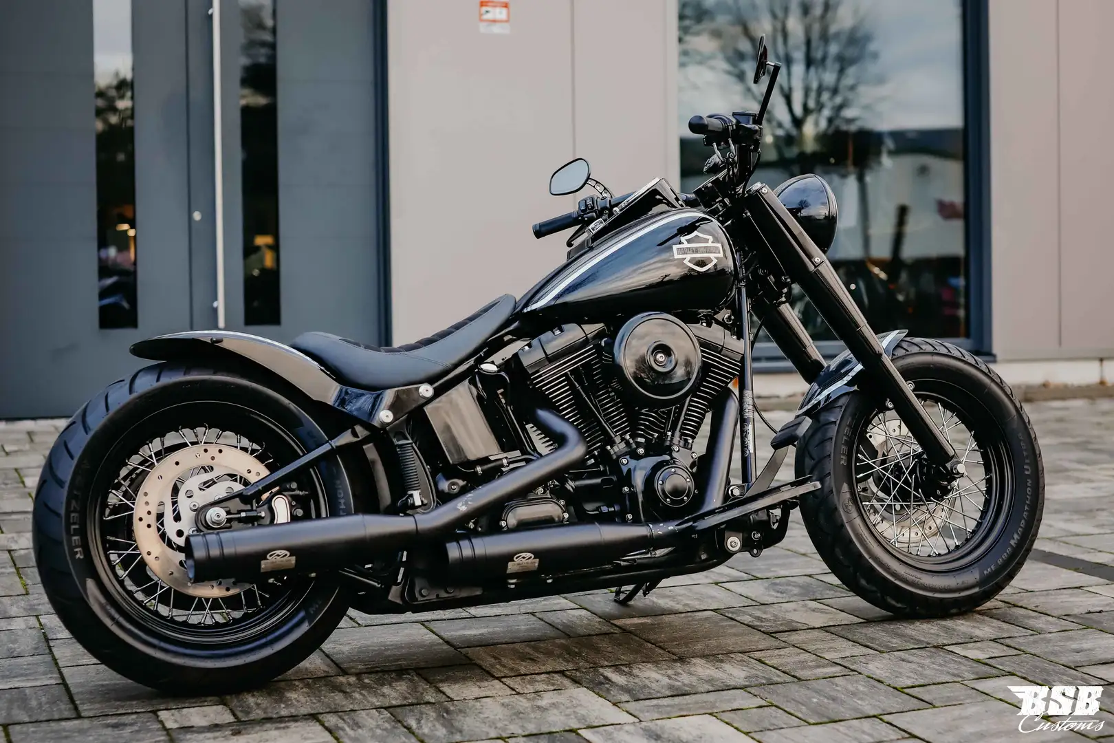 Harley-Davidson Heritage Softail Softail UMBAU mit Jekill & Hyde Anlage - 2