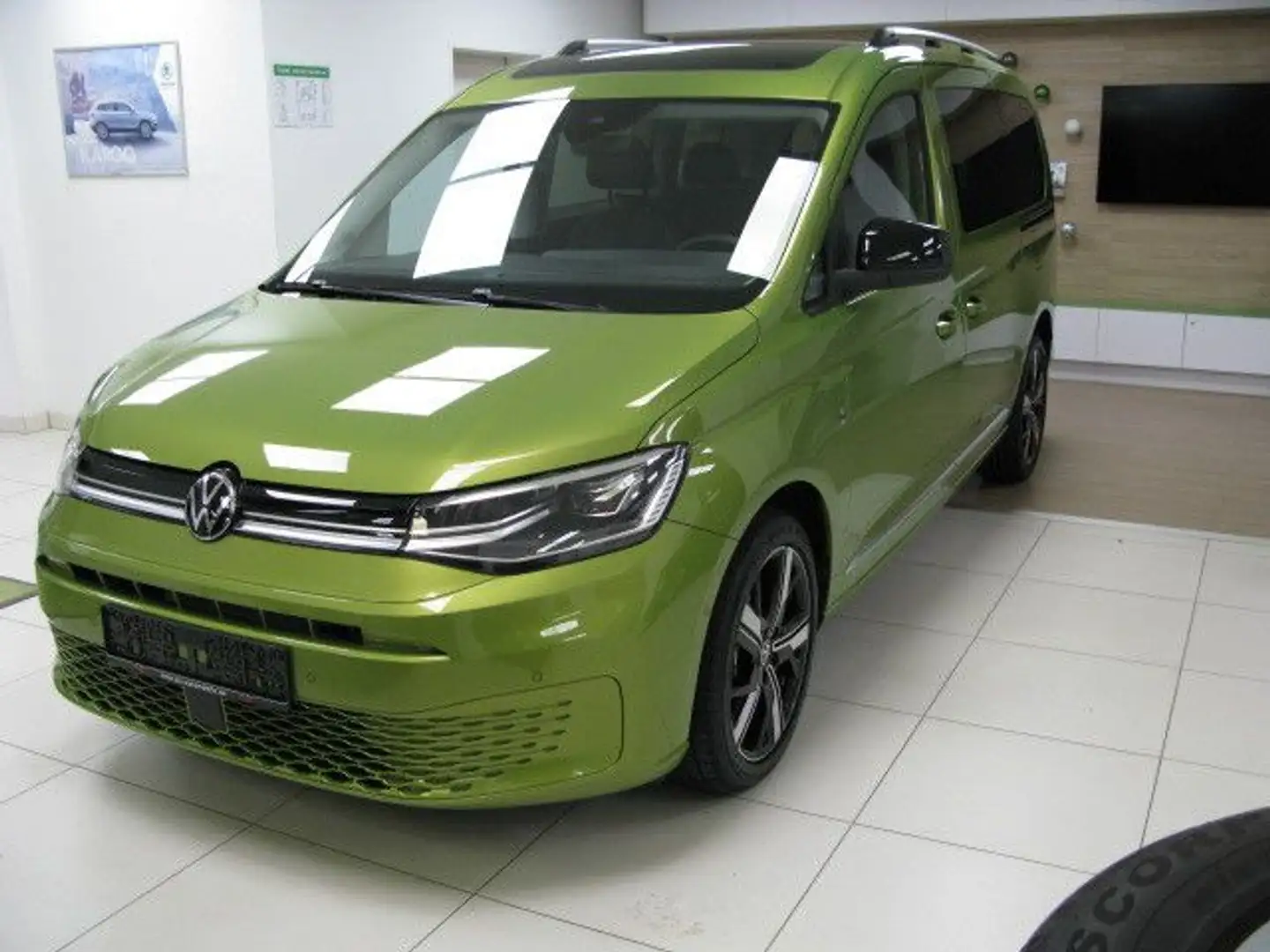 Volkswagen Caddy Maxi Style*Flügeltüren+Navi PRO+ACC+Kamera Зелёный - 2