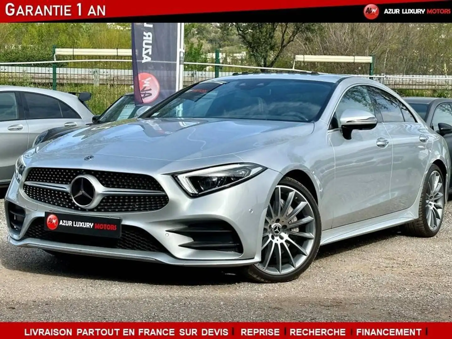 Mercedes-Benz CLS CLASSE III 400 D AMG LINE + Gris - 1