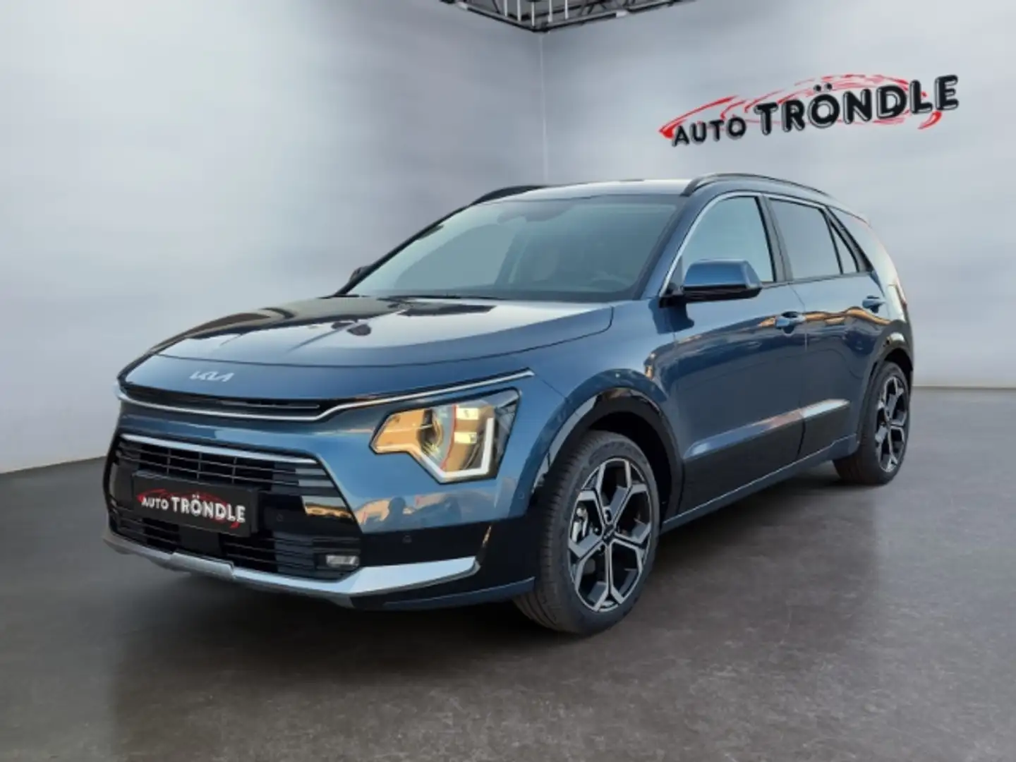 Kia Niro 1.6 HEV Spirit +AHK +Sound +HuD +Navi +SHZ Blau - 1
