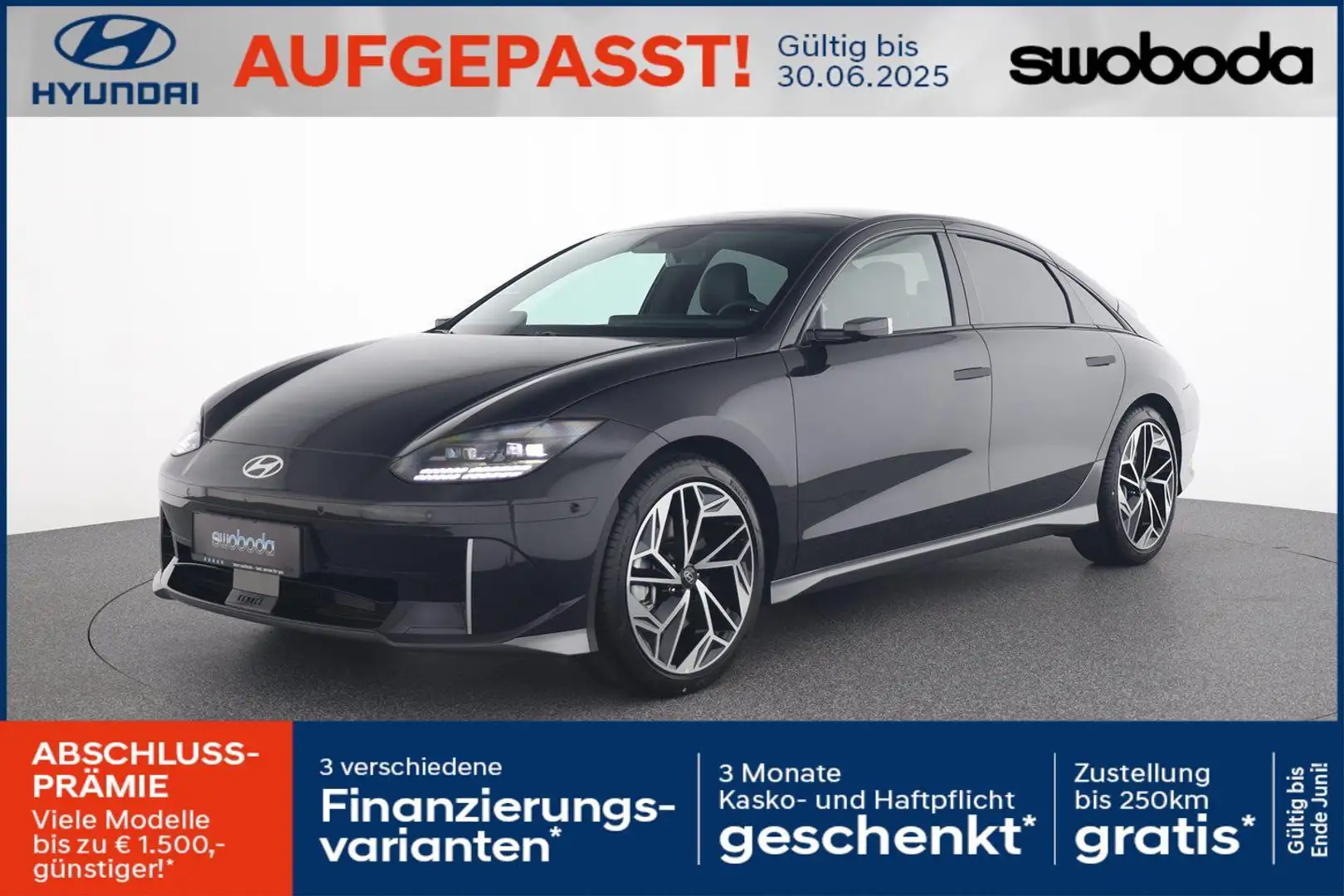 Hyundai IONIQ 6 TOP LINE Long Range 77,4 kWh 4WD i63t1-O2/ Blau - 1