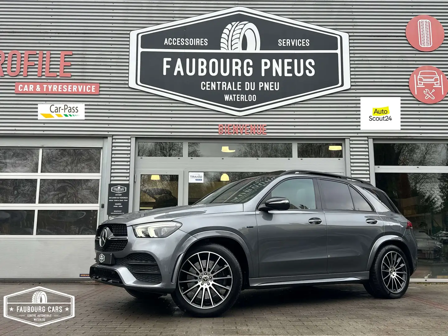 Mercedes-Benz GLE 350 *1-PROP/1-OWNER*FULL-AMG*AIRMATIC*BURMEISTER*360* Gris - 1