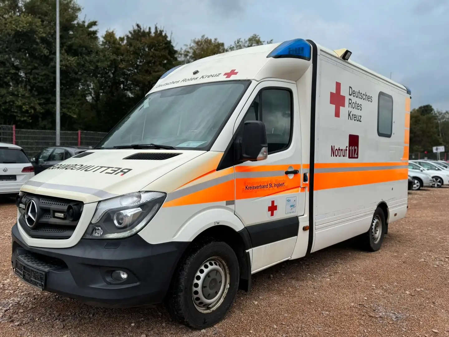 Mercedes-Benz Sprinter II Ambulanz/Krankenwagen Automatik Weiß - 1