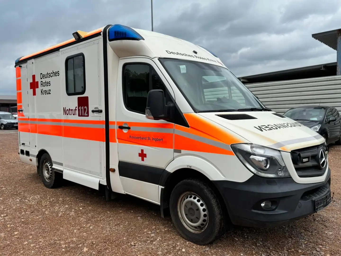 Mercedes-Benz Sprinter II Ambulanz/Krankenwagen Automatik Weiß - 2
