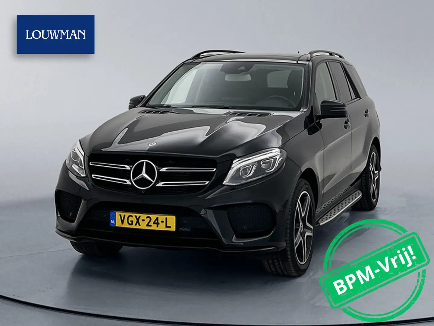 Mercedes-Benz GLE 350 D 4MATIC AMG VAN Trekhaak Leder Navigatie LED Grij crna - 1