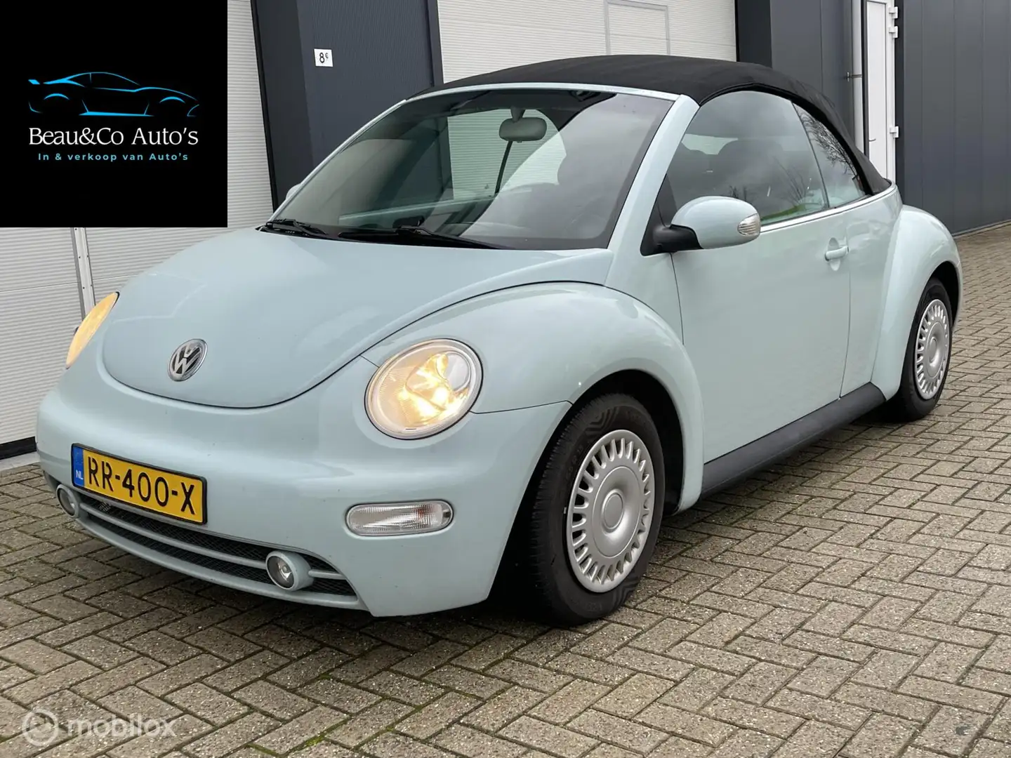 Volkswagen New Beetle Cabriolet 1.4 |Unieke kleur!! Blauw - 1
