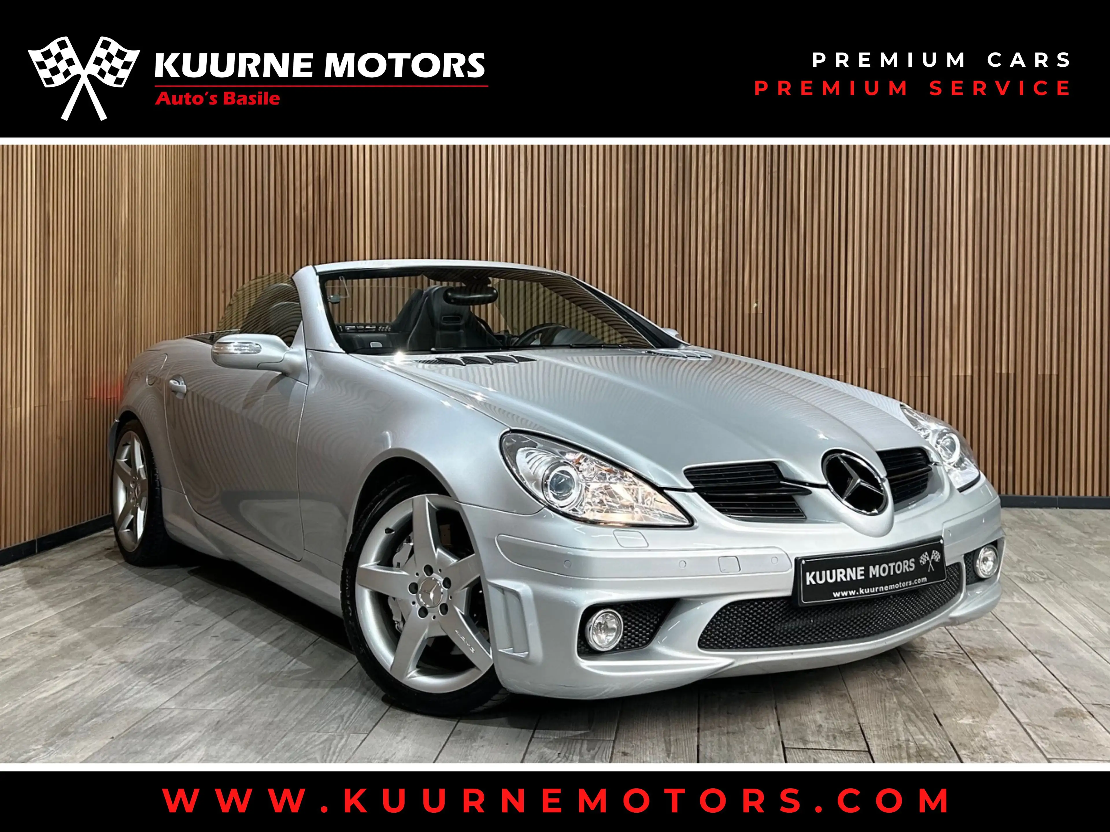Mercedes-Benz SLK 55 AMG Kompressor Alu18"/Leder/Xenon/Cam *Zeer Zeldzaam!*