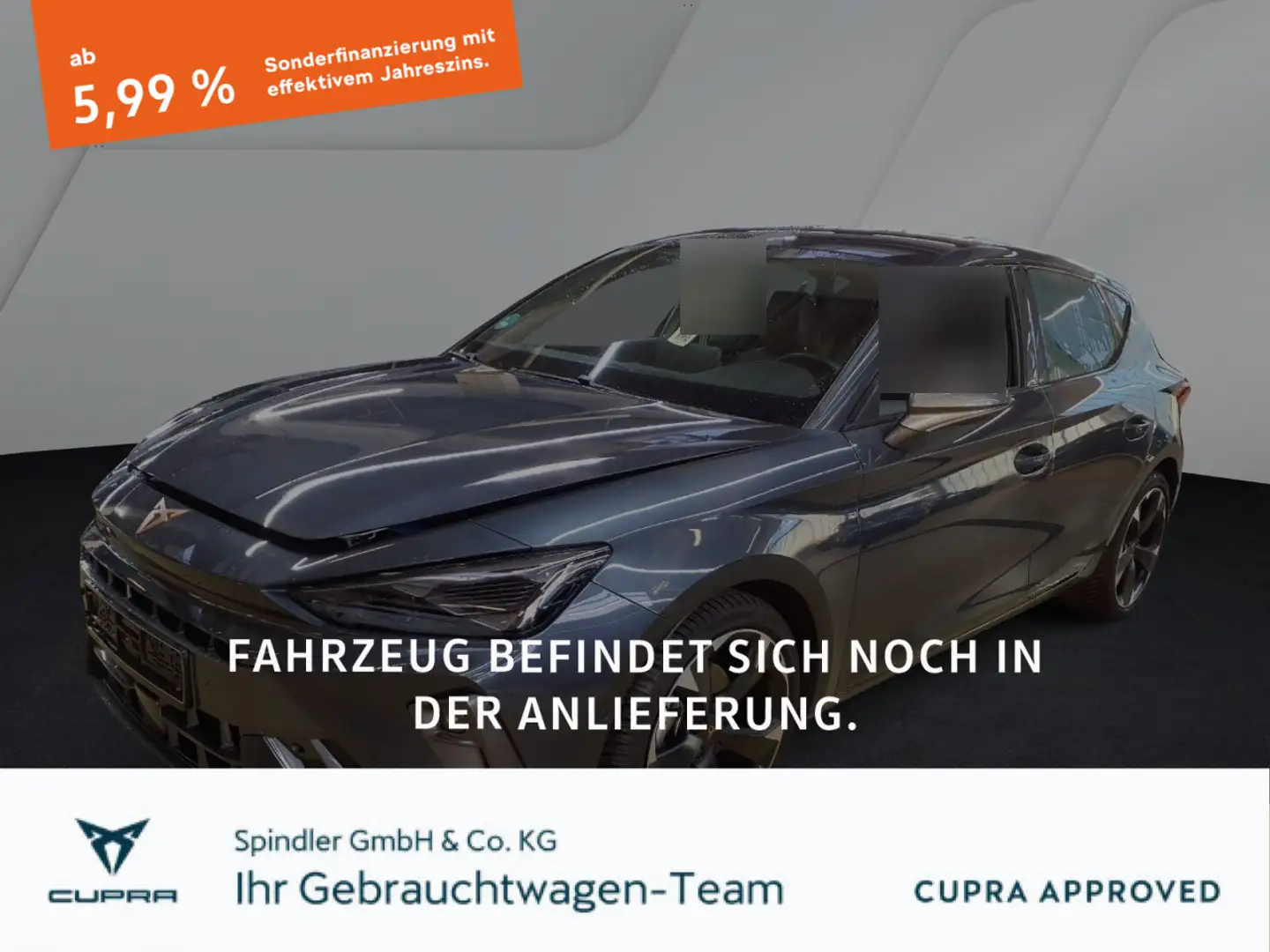 CUPRA Leon 2.0 TDI DSG/ Navi, ParkAssi, FullLink , LED Grau - 1