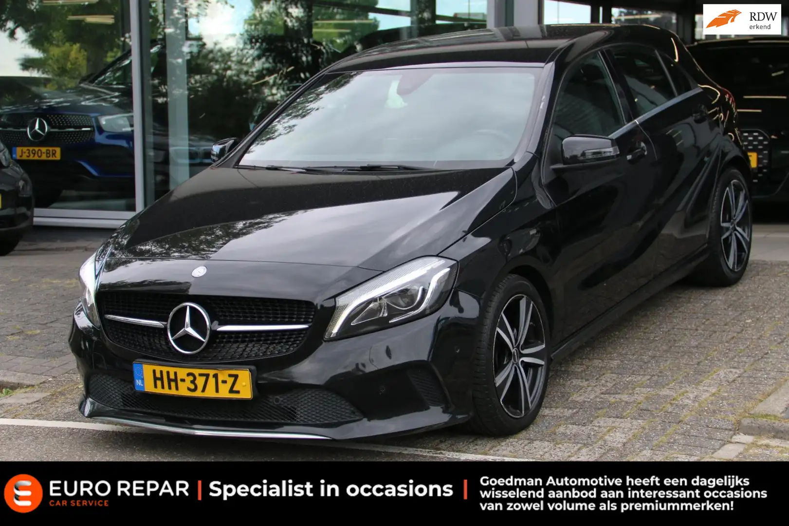 Mercedes-Benz A 180 d Lease Edition EXPORT EX BPM! Zwart - 1