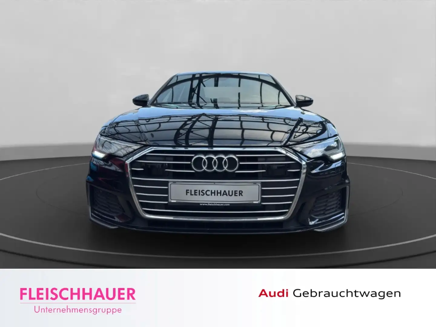 Audi A6 Limousine S-line 40 TDI S-tronic Navi Leder LED AC Noir - 2