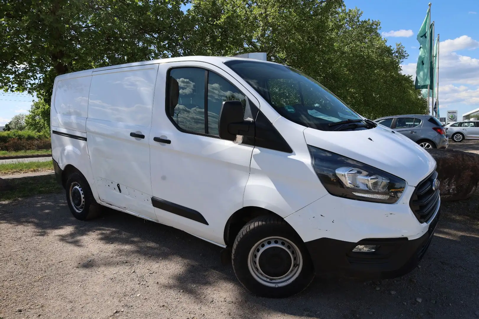 Ford Transit Custom Kasten 280 L1 Blanc - 2