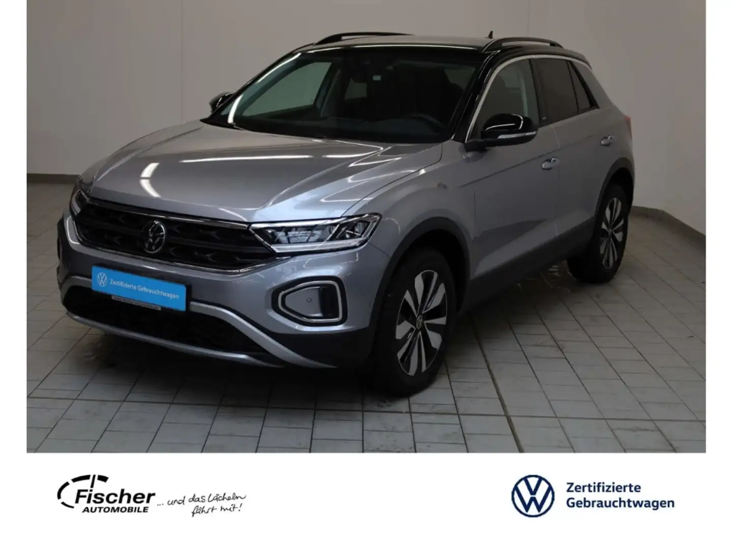 Volkswagen T-Roc 2.0 TDI Move 6-Gg. NAV/LED/ACC Silber - 1