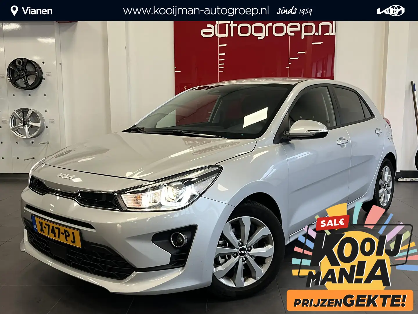 Kia Rio 1.0 T-GDi MHEV DynamicPlusLine | Slechts 4.299km g Gri - 1