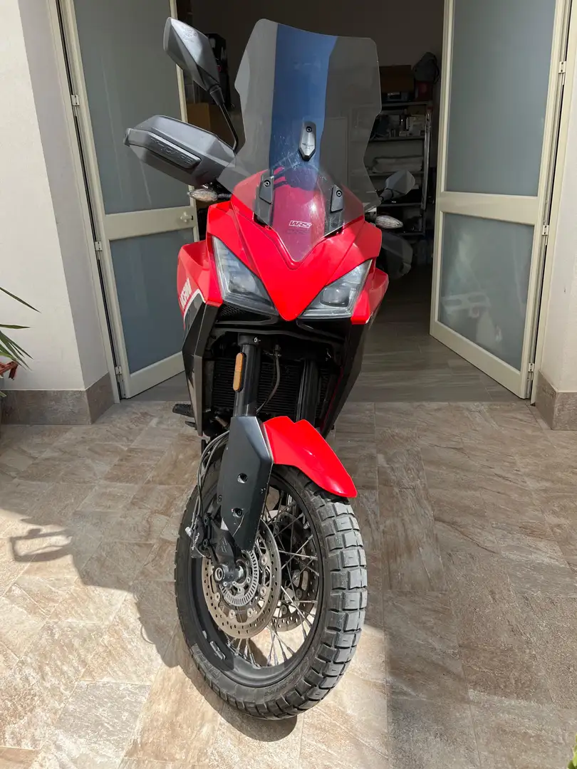 Moto Morini X-Cape 649 Cerchi a raggi Rosso - 1