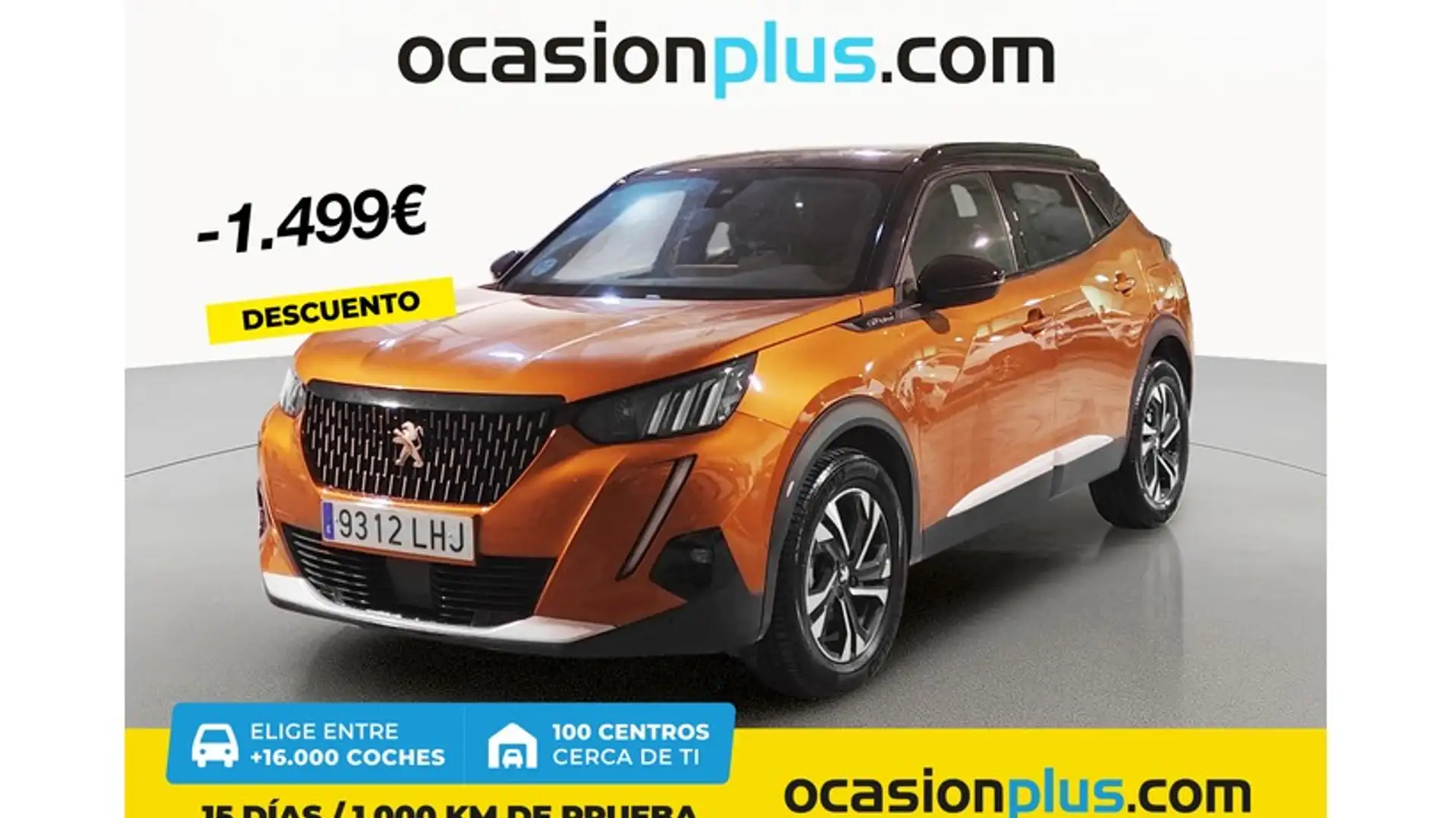 Peugeot 2008 1.2 PureTech S&S GT Line 130 Orange - 1